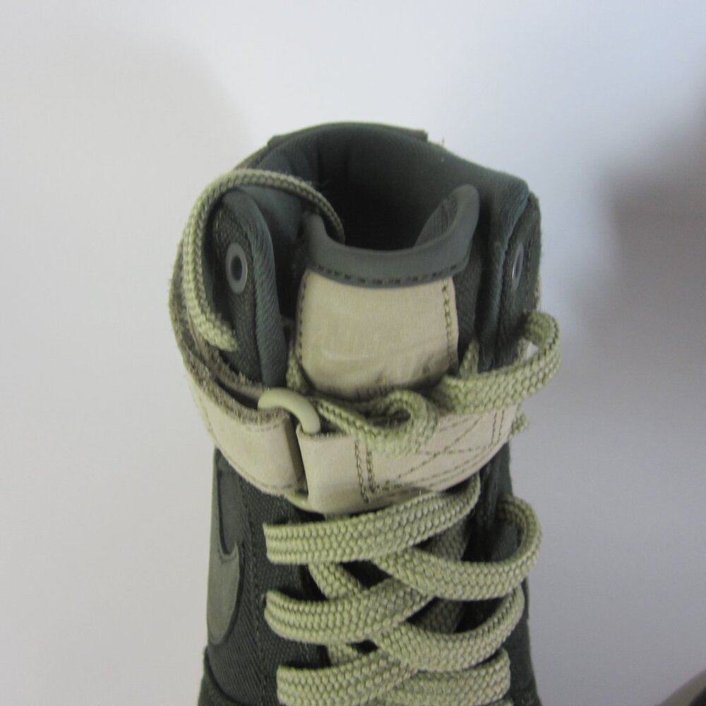 Nike Air Force 1 Hi Olive Green AJ2775-300 Women's Size 7.5 - Read Desc. - Picture 7 of 16
